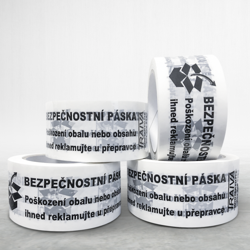 Adhesive custom printed packing pvc tape Traiva