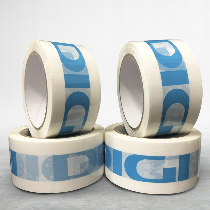 Adhesive custom printed packing bopp tape DIGI