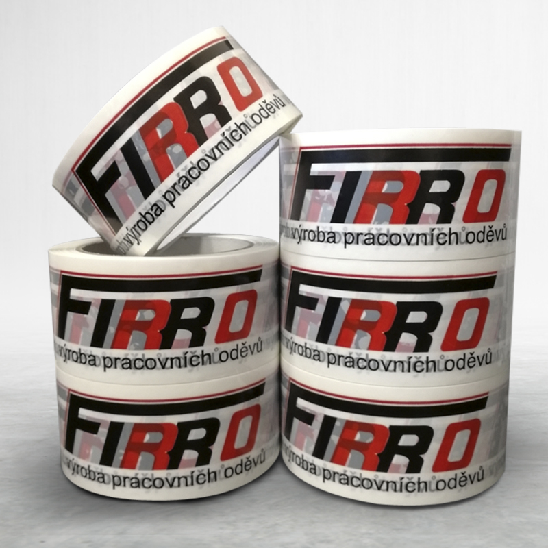 Adhesive custom printed packing pvc tape Firro