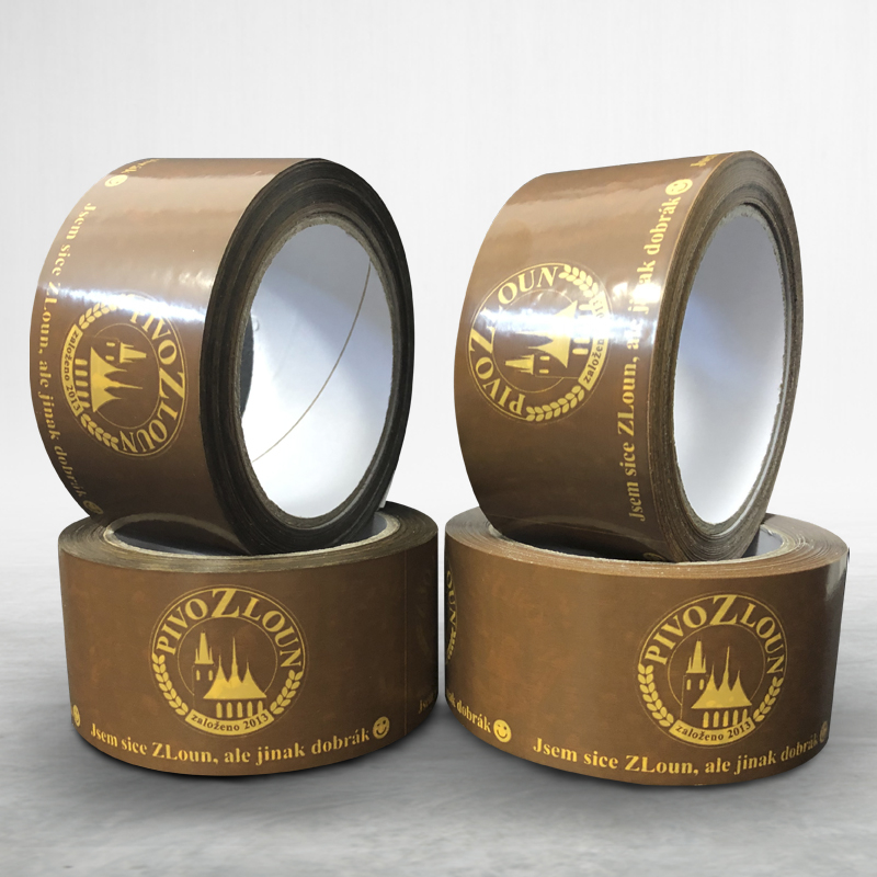 Adhesive custom printed packing pvc tape Pivo Zloun