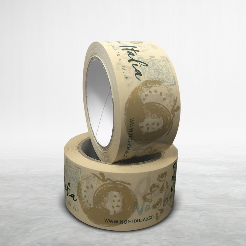 Adhesive custom printed packing pvc tape