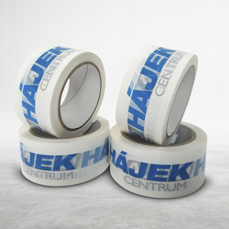 Adhesive custom printed packing pvc tape Hájek