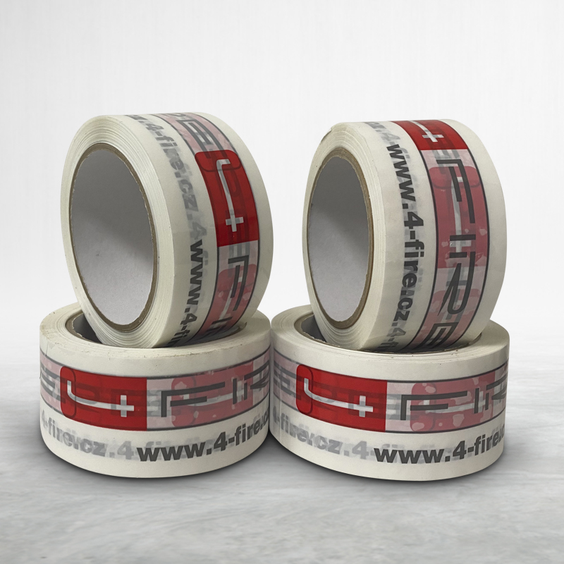 Adhesive custom printed packing tape 4 Fire