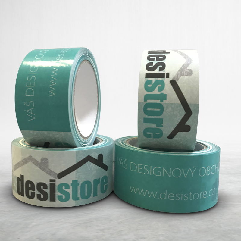 Adhesive custom printed packing tape Desi Store